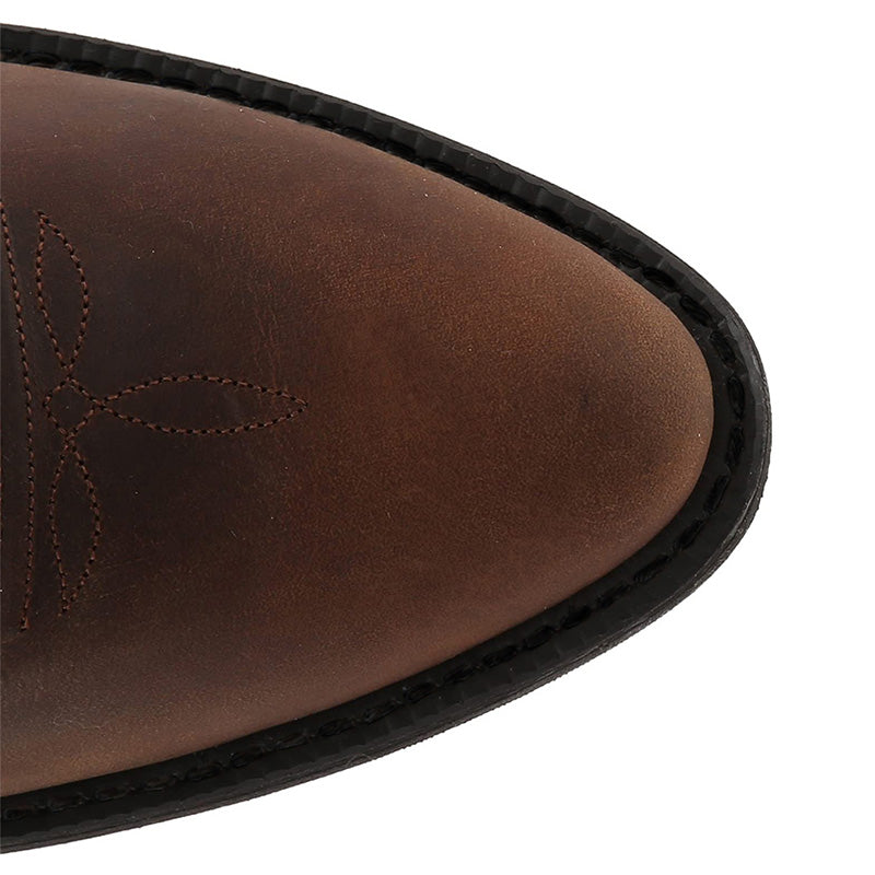 Men's cowboy boots to wear with jeans, side profile
