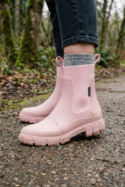 Women's Chelsea Rain Boot | Lugged Sole