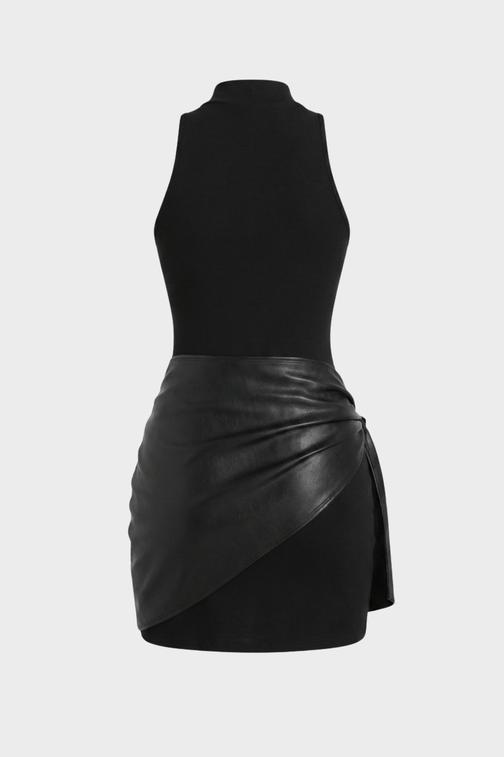 Women's Tie-Front Mini | High Neck