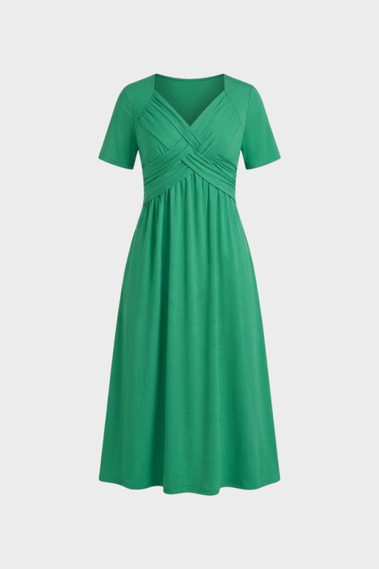 Women's Empire Midi | Cross-Front
