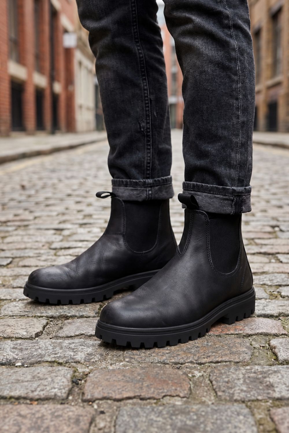 Men's Chelsea Boots | Side Panels & Pull Tab