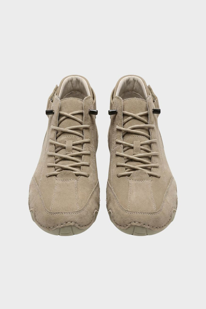 Men's Laced Sneakers with Profile Sole