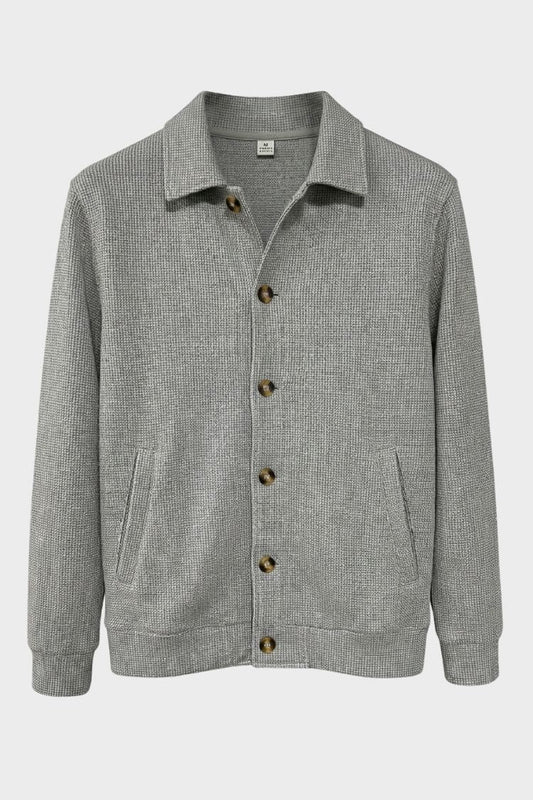 Men's Overshirt Jacket | Spread Collar