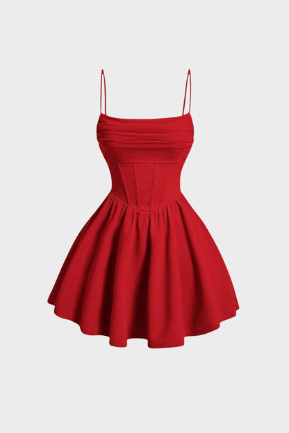Women's Corset Mini Dress | Skater