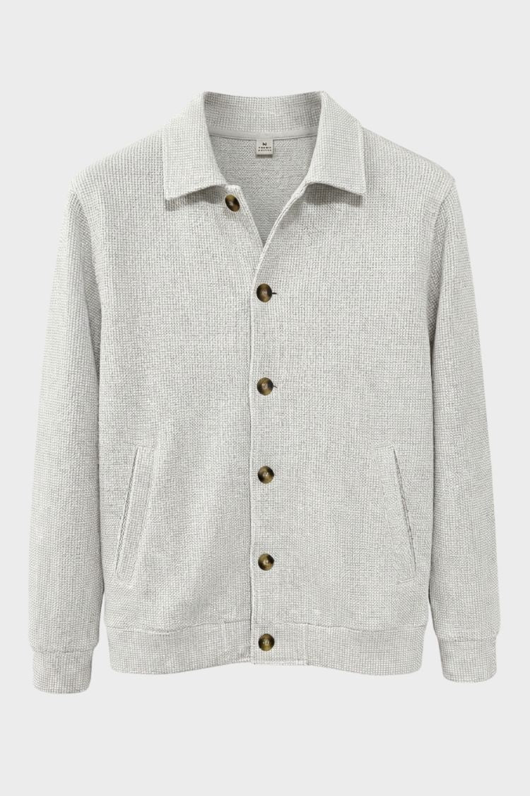 Men's Overshirt Jacket | Spread Collar