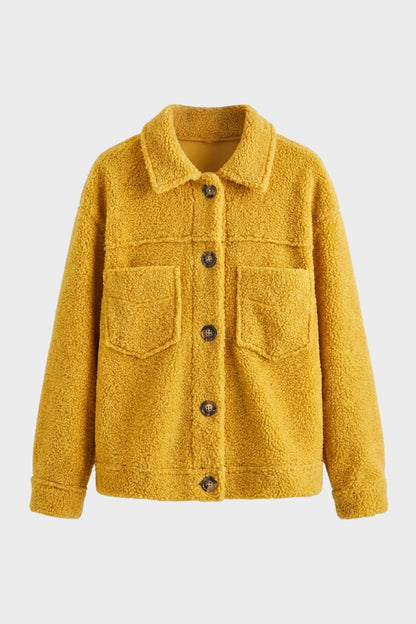 Women's Button Jacket | Revers Collar