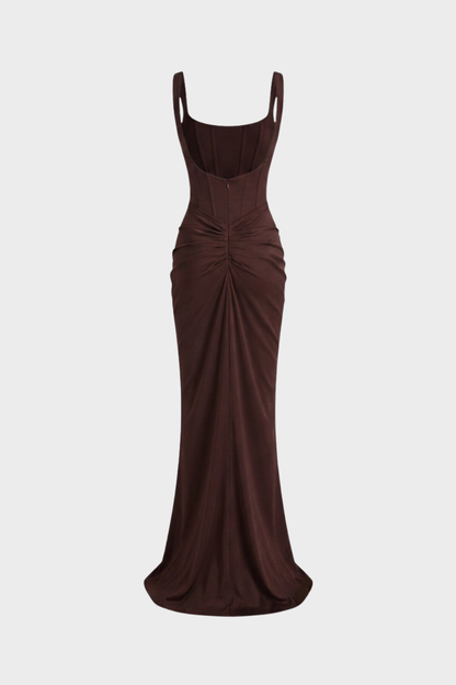 Women's Corset Bodycon Maxi | Backless