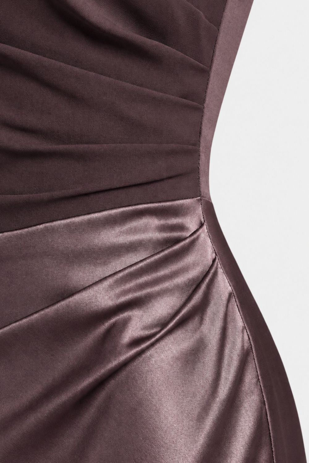 Women's One-Shoulder Maxi | Satin