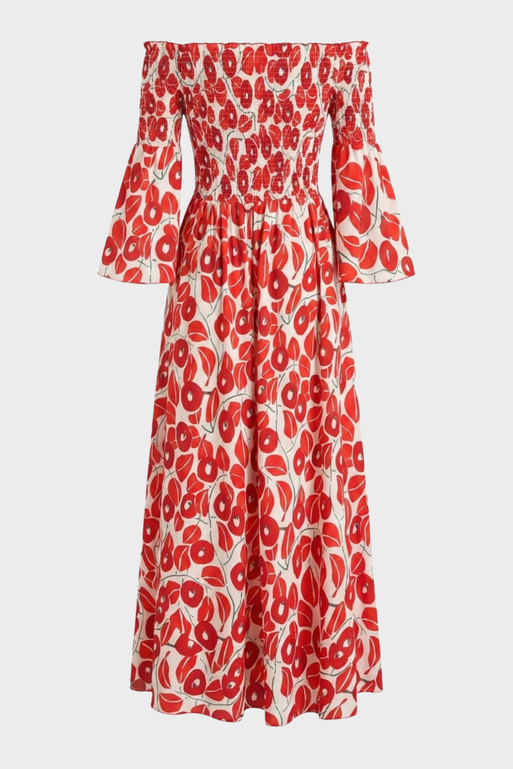 Women's Off-Shoulder Maxi | Smocked