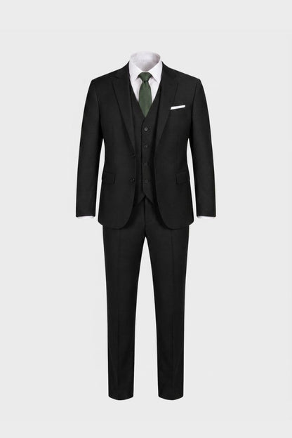 Men's 3-Piece Suit with Vest