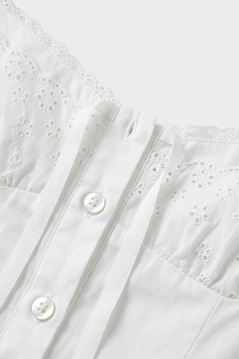 Women's Summer Strappy Dress with Button Placket