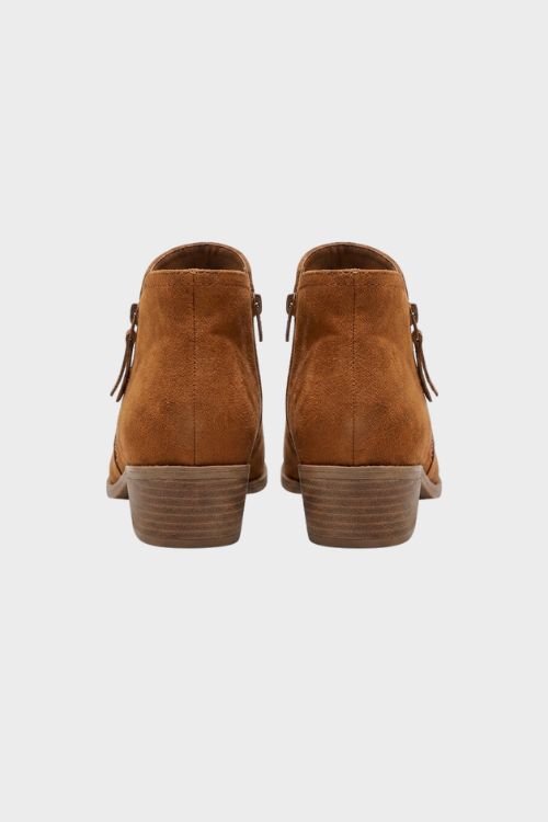 Women's ankle boots with pointed toe and side zip detail – 3