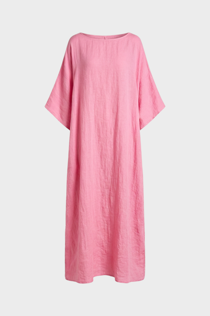 Women's Oversized Linen Maxi | Batwing