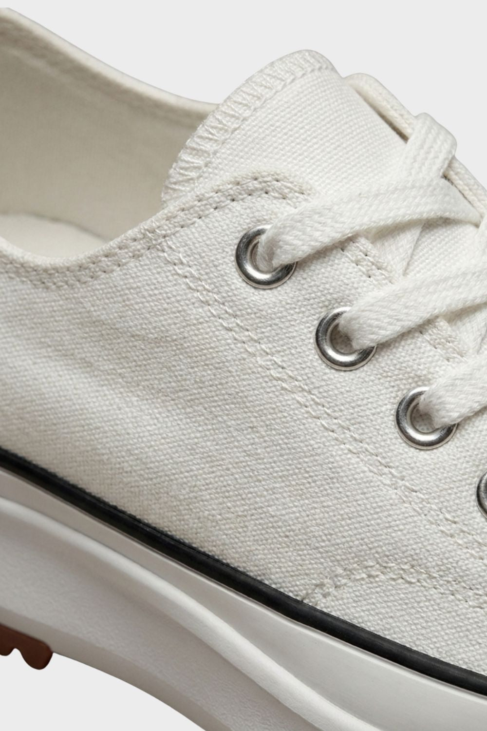 Women's Laced Low Top Sneakers with Rubber Cap