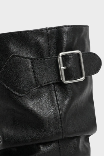Women's Buckle Boots | Chunky Lug Sole