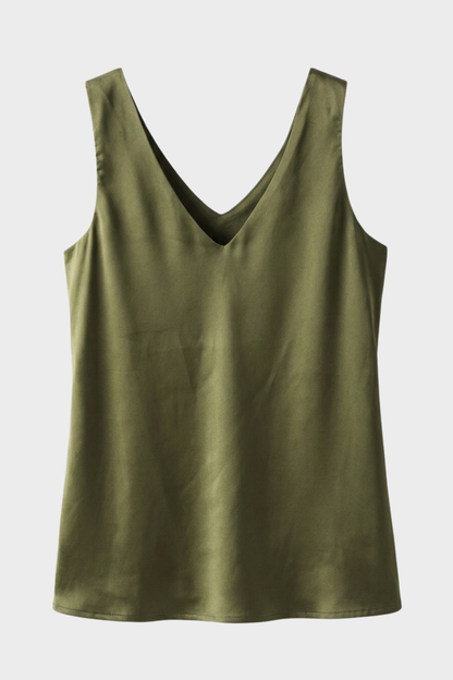 Sleeveless V-Neck Top for Women