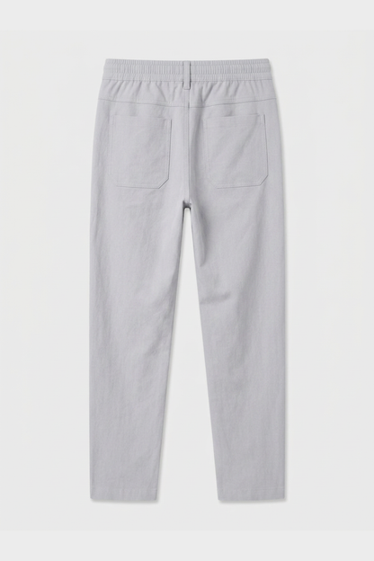 Men's Slim Fit Trousers with Pockets