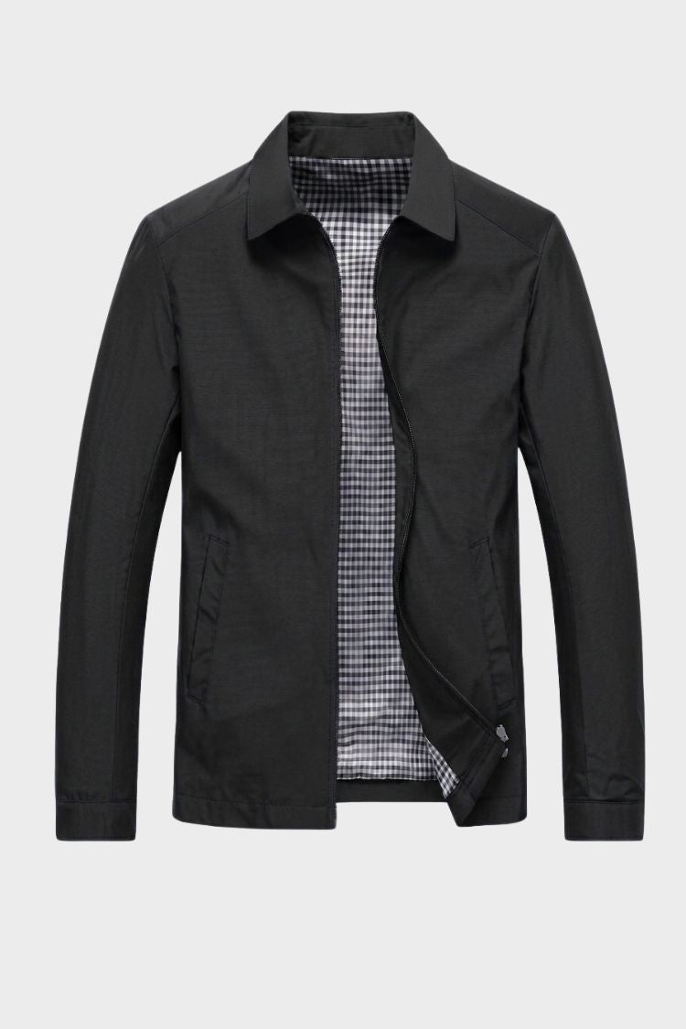 Men's Harrington Jacket | Spread Collar