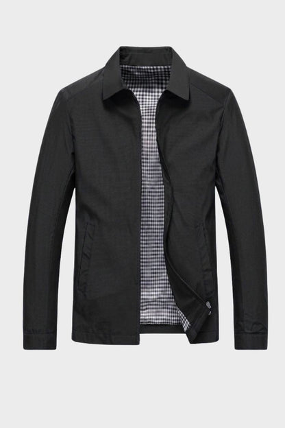 Men's Harrington Jacket | Spread Collar