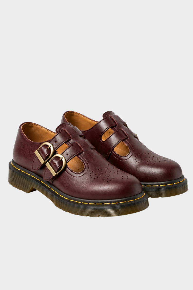 Women's Buckle Mary Jane Shoes | Round Toe