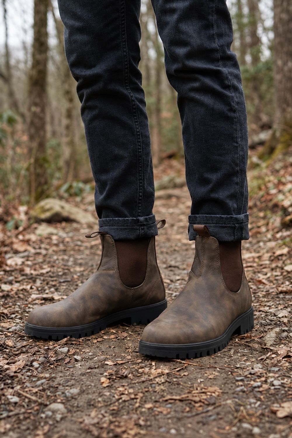 Men's Chelsea Boots | Side Panels & Pull Tab