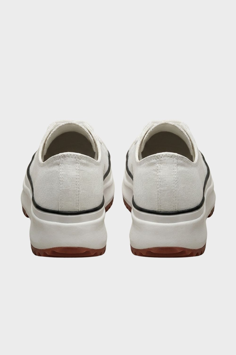 Women's Laced Low Top Sneakers with Rubber Cap