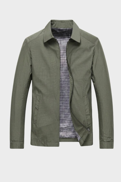 Men's Harrington Jacket | Spread Collar