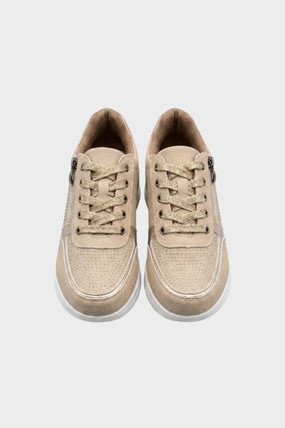 Women's Zip and Lace Sneakers