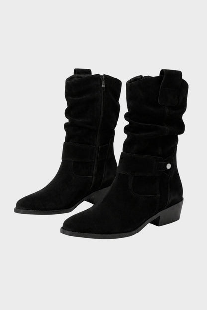 Women's Slouch Mid-Calf Boots | Buckle