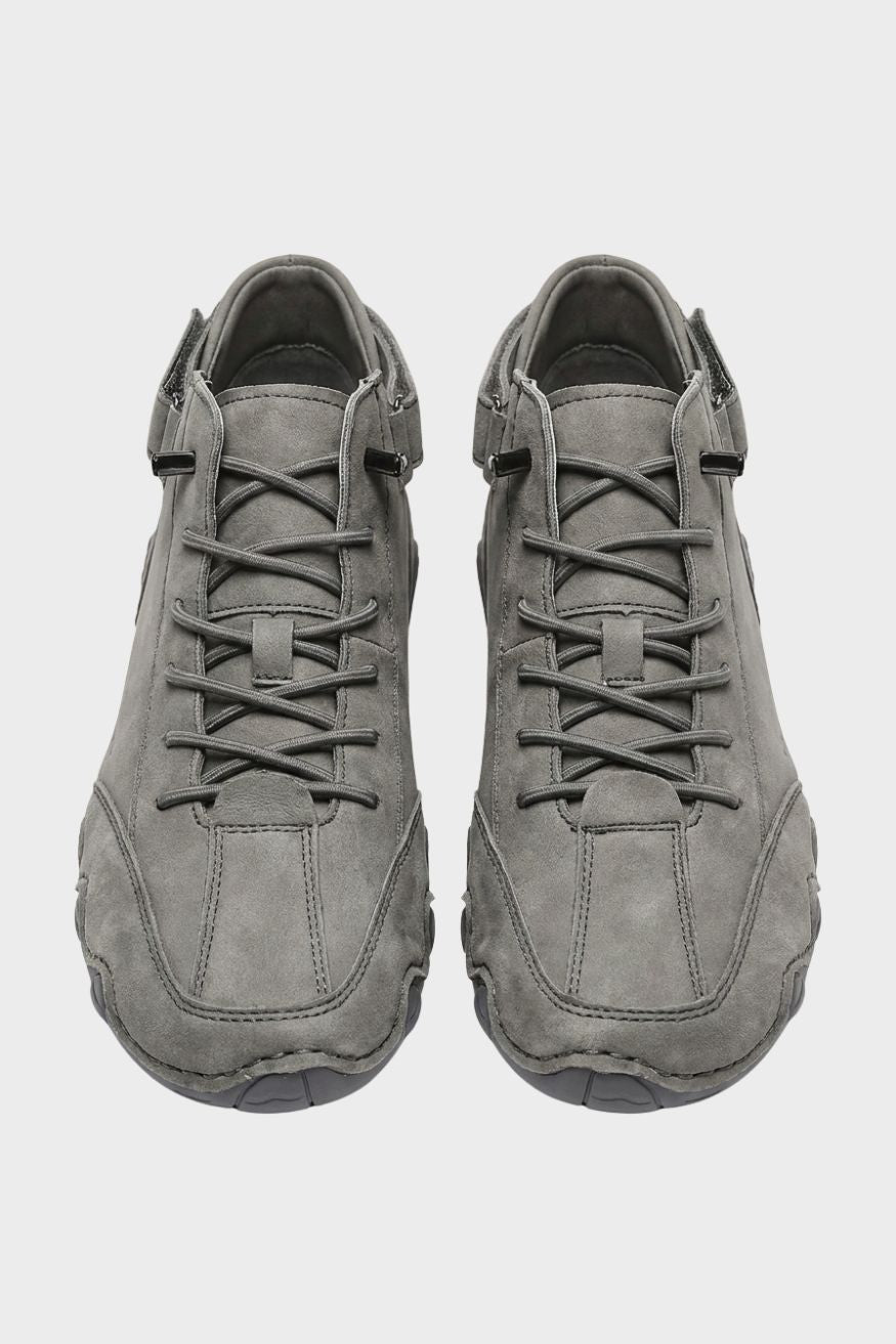Men's Laced Sneakers with Profile Sole