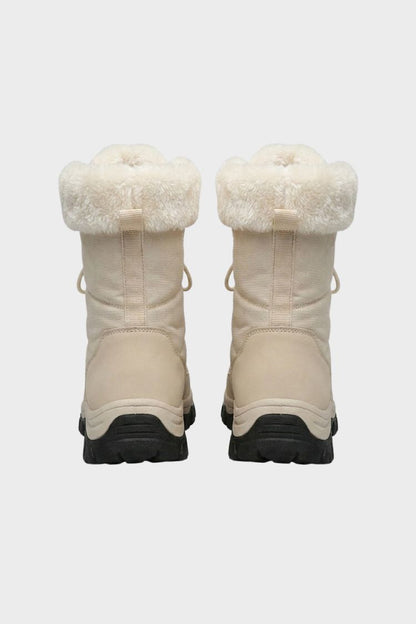 Women's Lace-Up Snow Boots | Treaded Sole