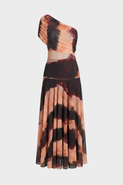 Women's One-Shoulder Maxi | Draped
