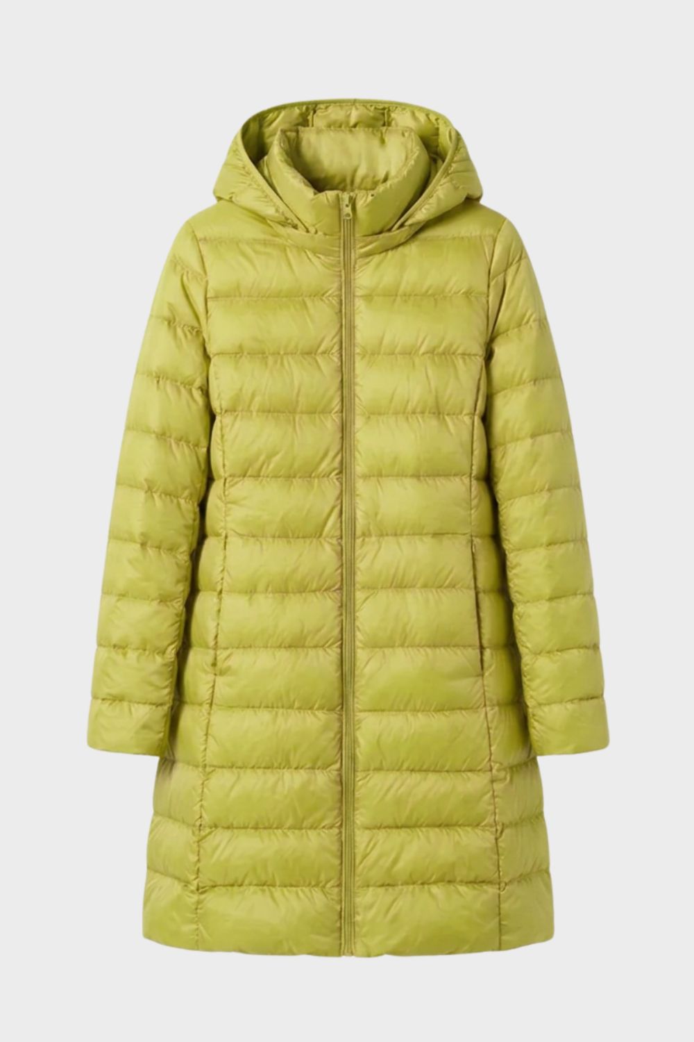 Women's Long Puffer Jacket | Hooded