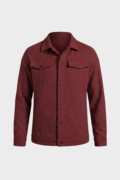 Men's Trucker Jean Jacket | Snap Closure