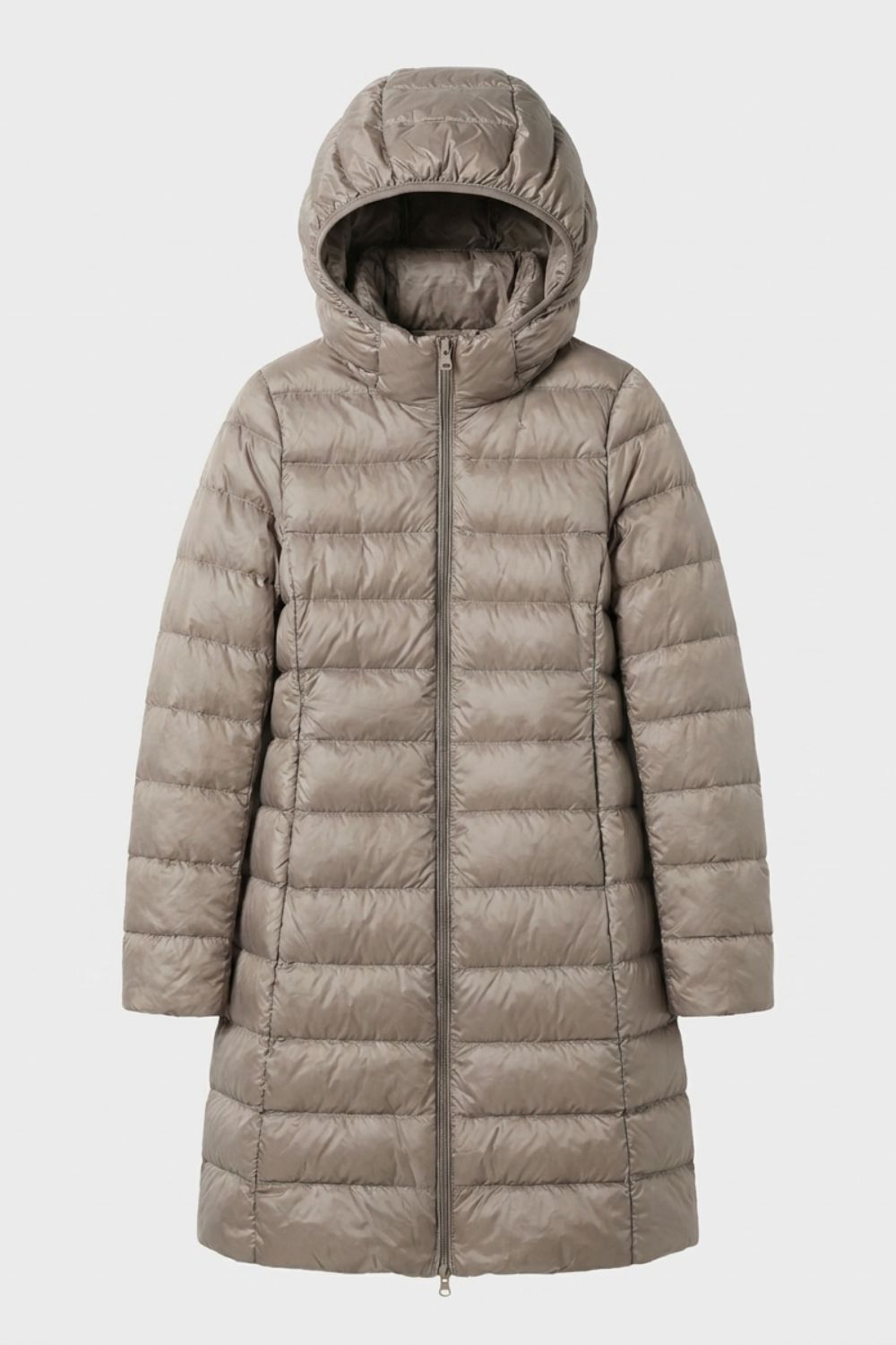 Women's Long Puffer Jacket | Hooded