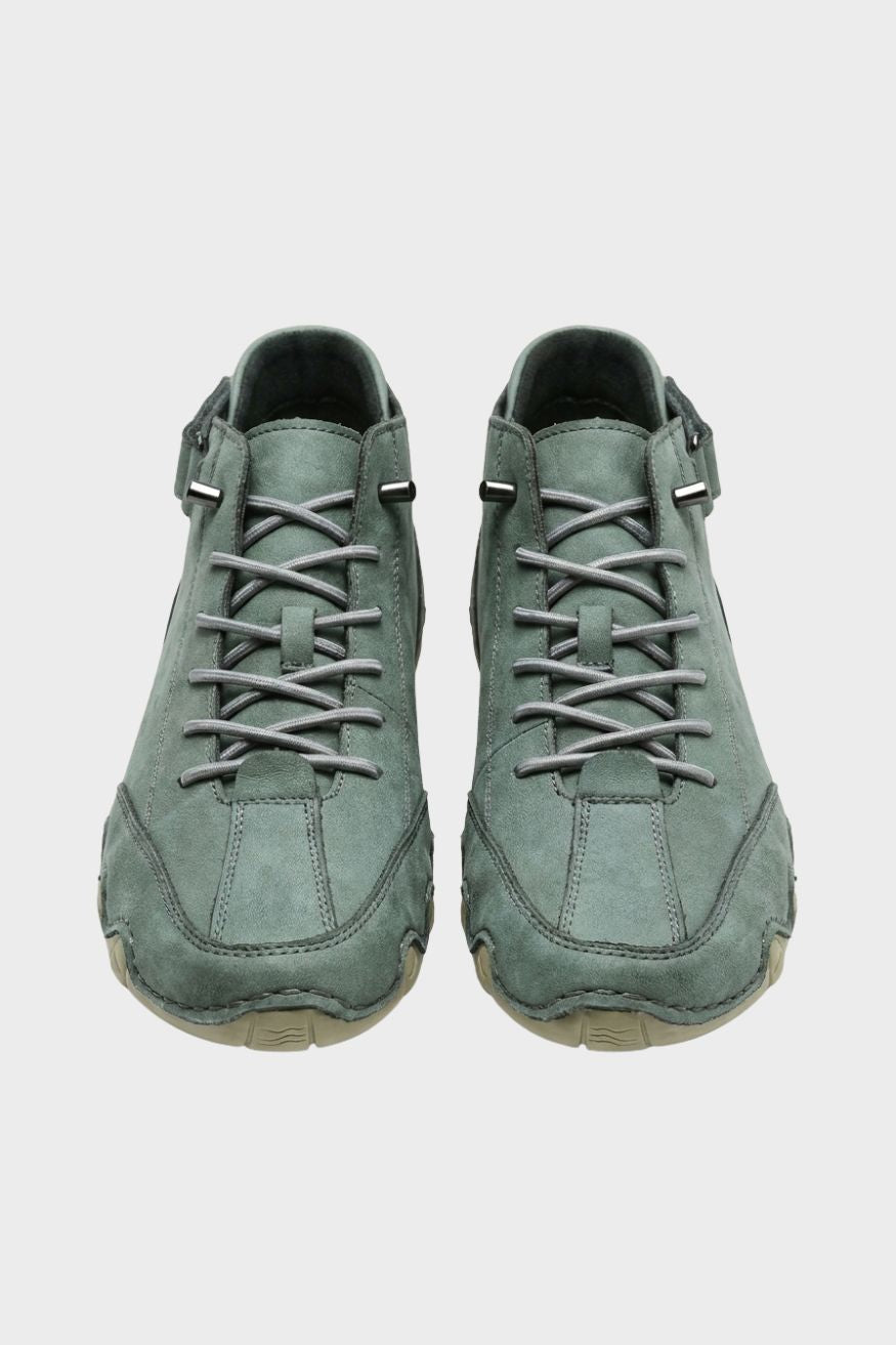 Men's Laced Sneakers with Profile Sole