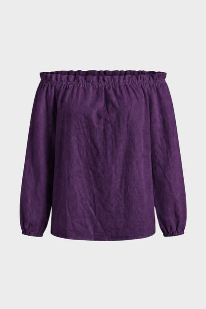 Women's Off-Shoulder Blouse | Long Sleeves