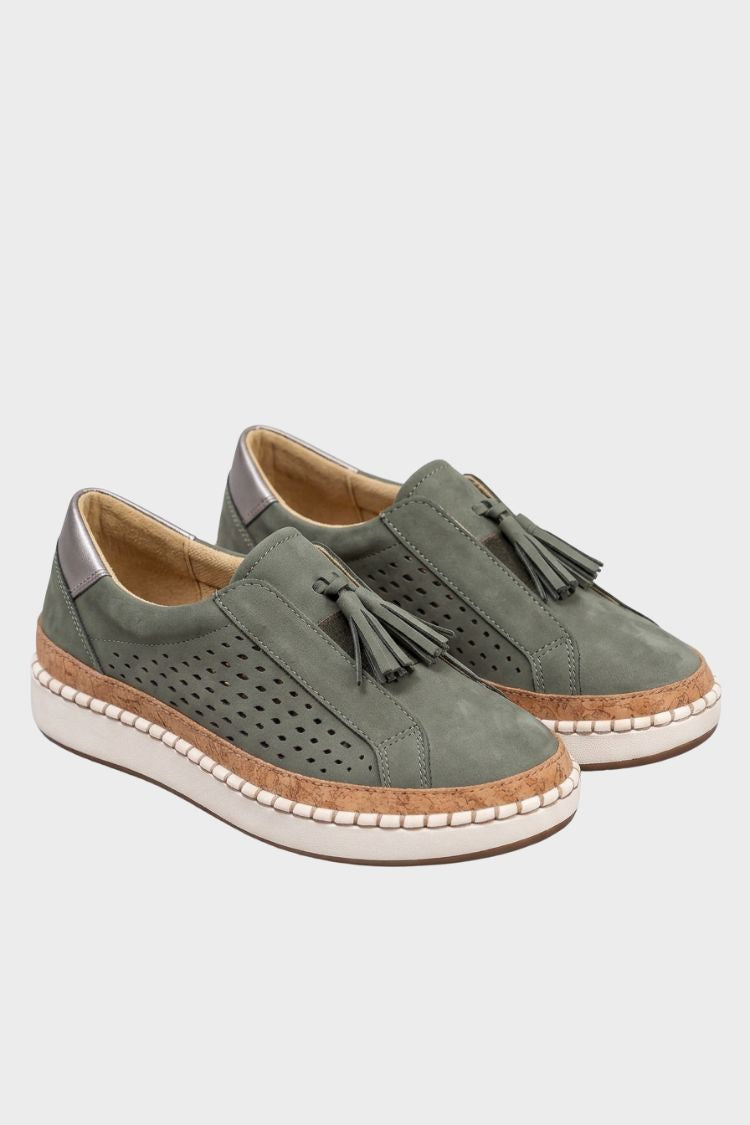 Women's Slip-On Sneaker | Tassel Detail