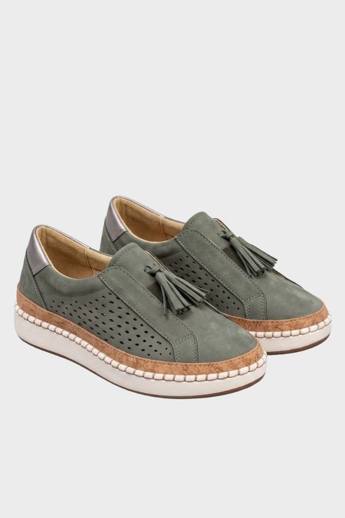Women's Slip-On Sneaker | Tassel Detail