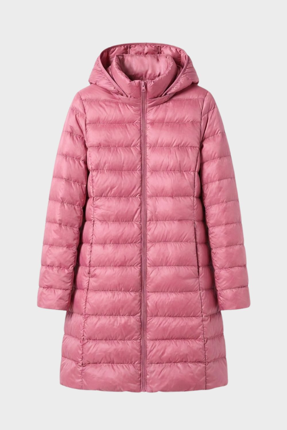 Women's Long Puffer Jacket | Hooded