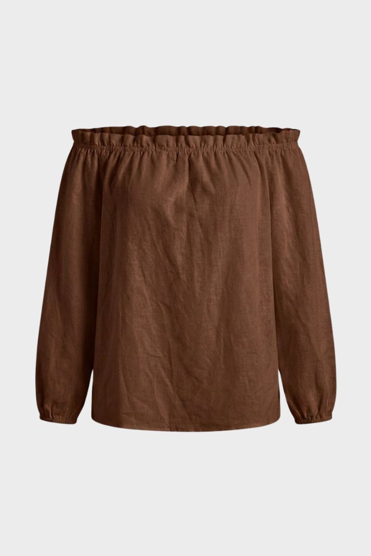 Women's Off-Shoulder Blouse | Long Sleeves