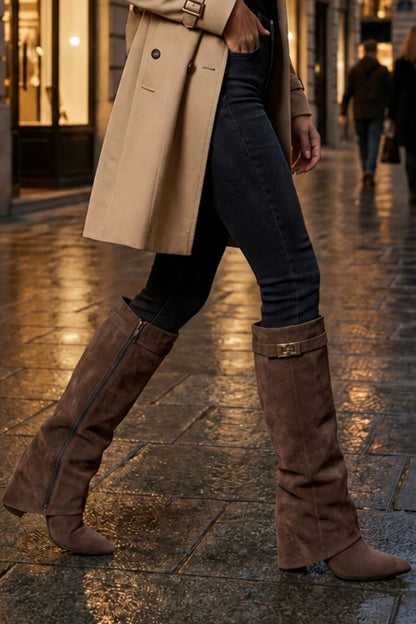 Women's Knee-High Boots | Pointed Toe