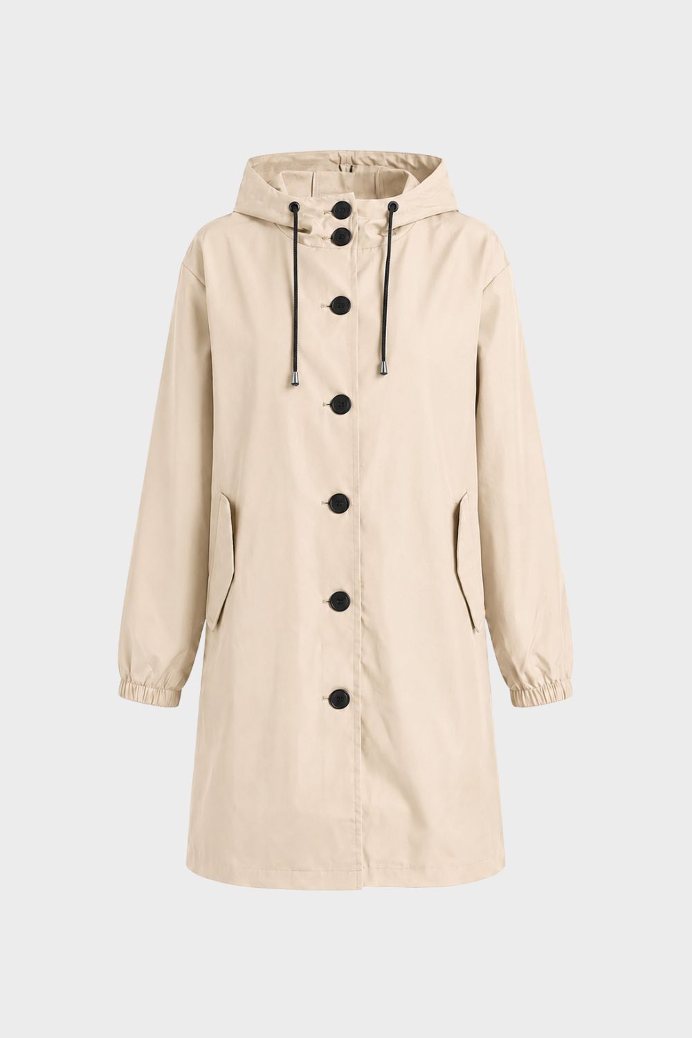 Women's Hooded Parka Coat | Knee-Length