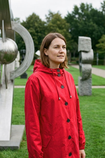 Women's Hooded Parka Coat | Knee-Length