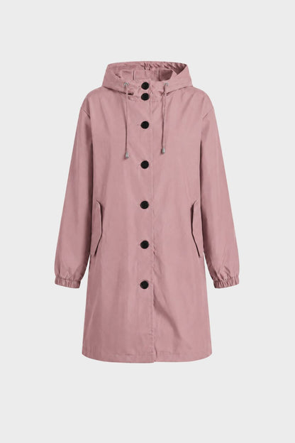 Women's Hooded Parka Coat | Knee-Length