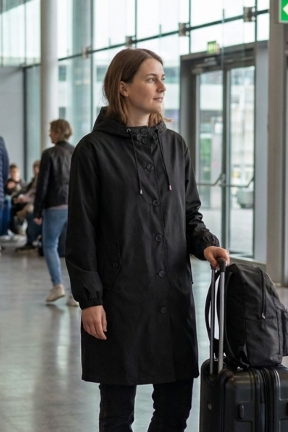 Women's Hooded Parka Coat | Knee-Length
