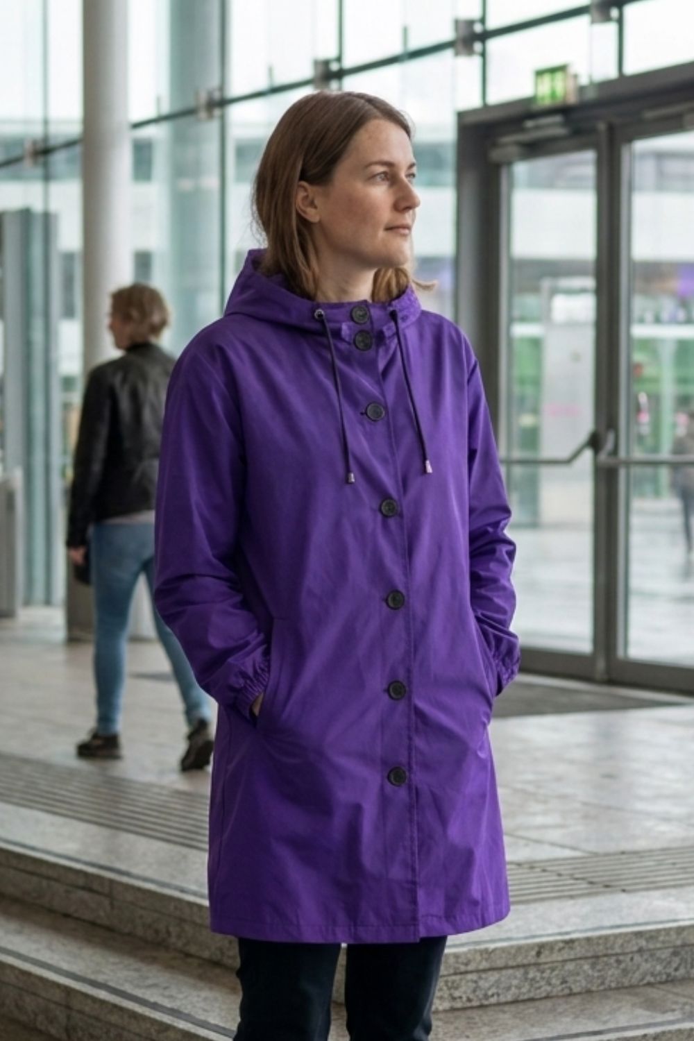 Women's Hooded Parka Coat | Knee-Length