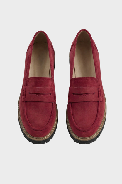 Women's Profile Sole Loafers with Decorative Tab