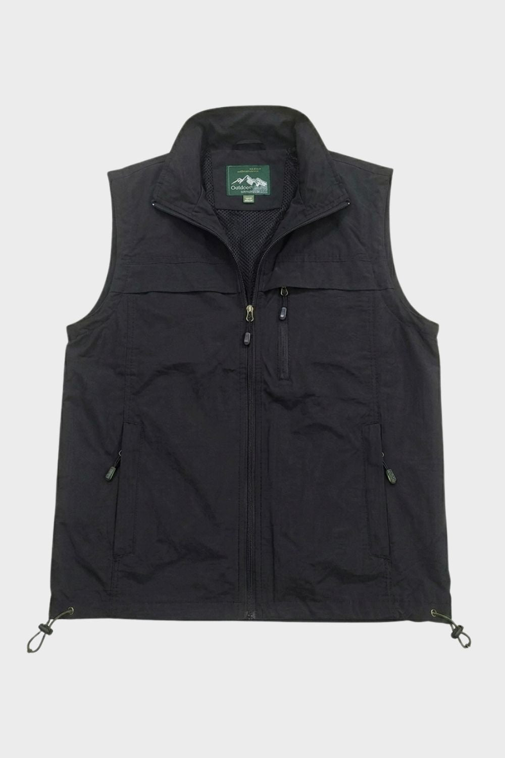 Men's Outdoor Vest | Stand Collar