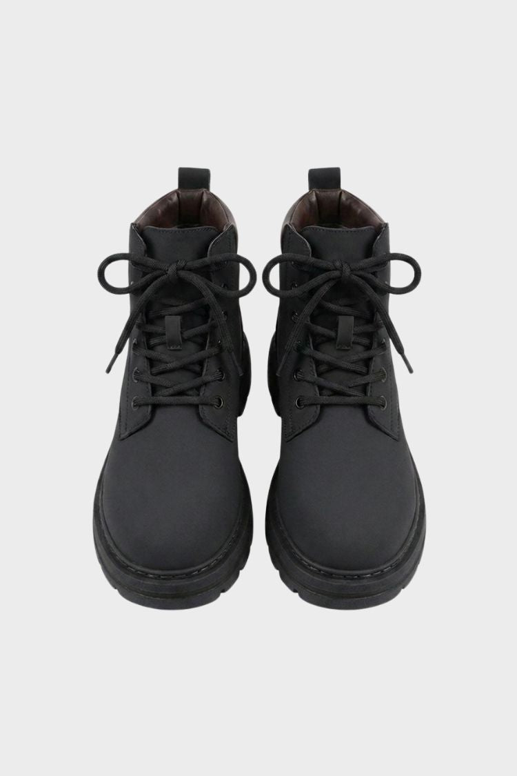 Unisex Lace-Up Boots | Chunky Sole